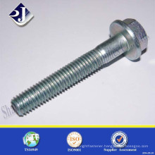 Half thread Hexagonal flange bolt grade 8.8